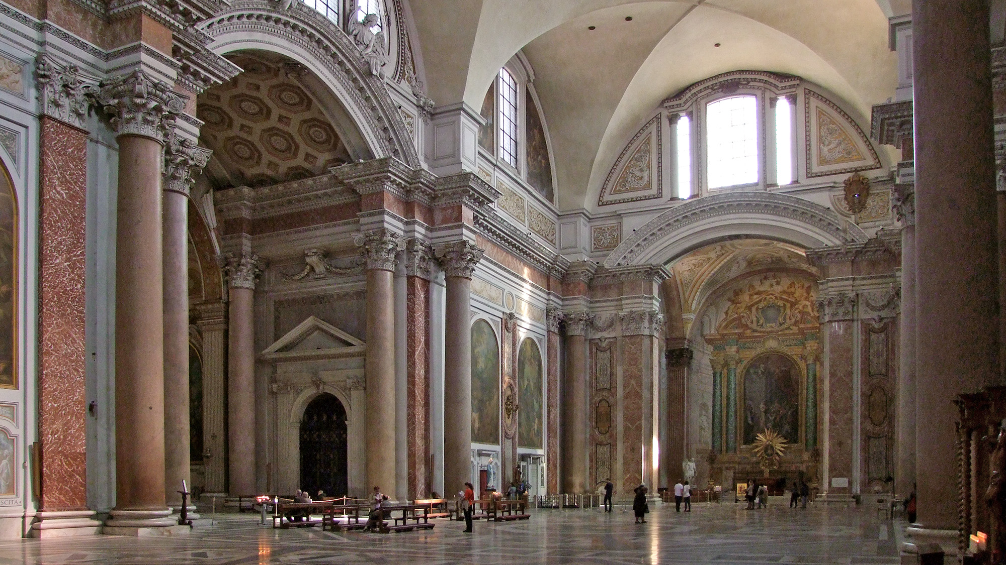 Vergrösserte Ansicht: Santa Maria degli Angeli (Foto: C. Voigts)