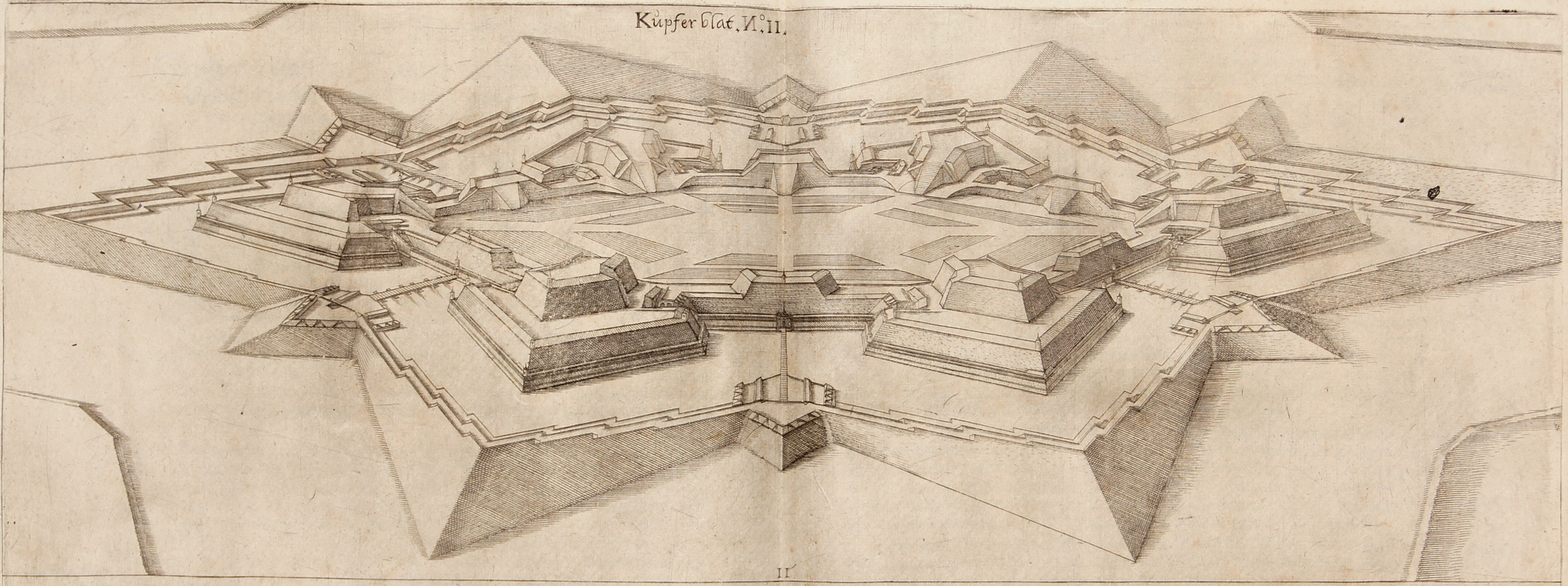 aus: Daniel Specklin, Architectura von Vestungen (...), Strassburg 1589 (Foto: Holzer)